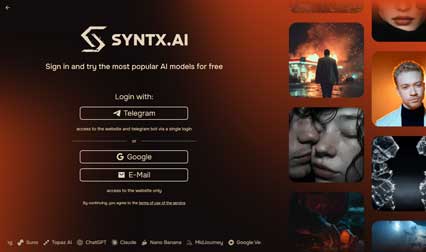 Регистрация Syntx