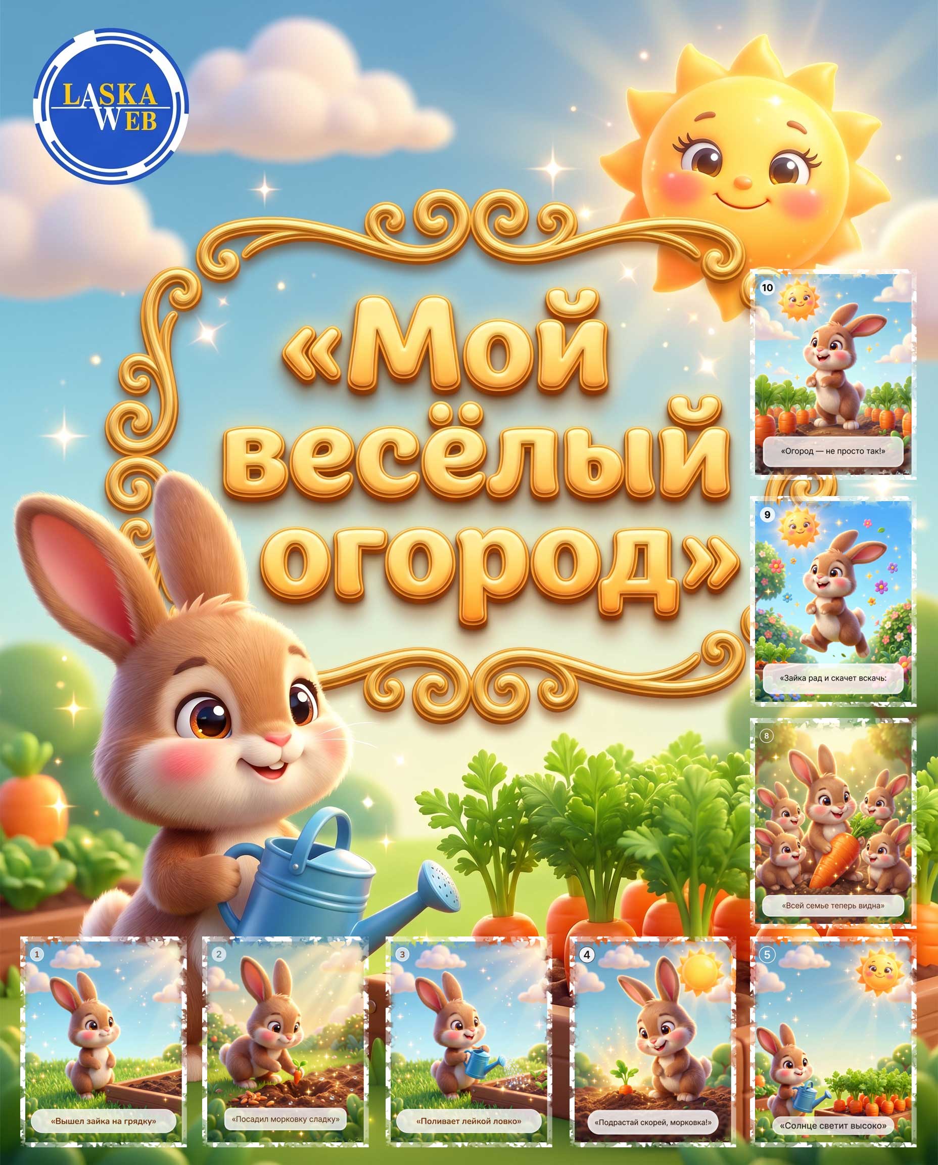 Мой веселый огород